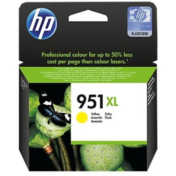 Tinteiro HP N951XL Amarelo - CN048AE