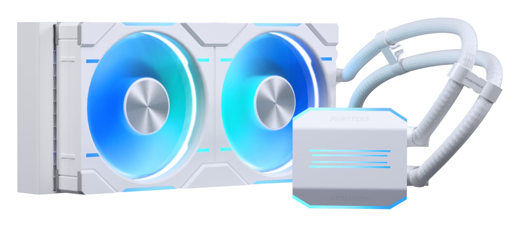 Water Cooler CPU Phanteks Glacier One 240D30 DRGB Branco - 240mm