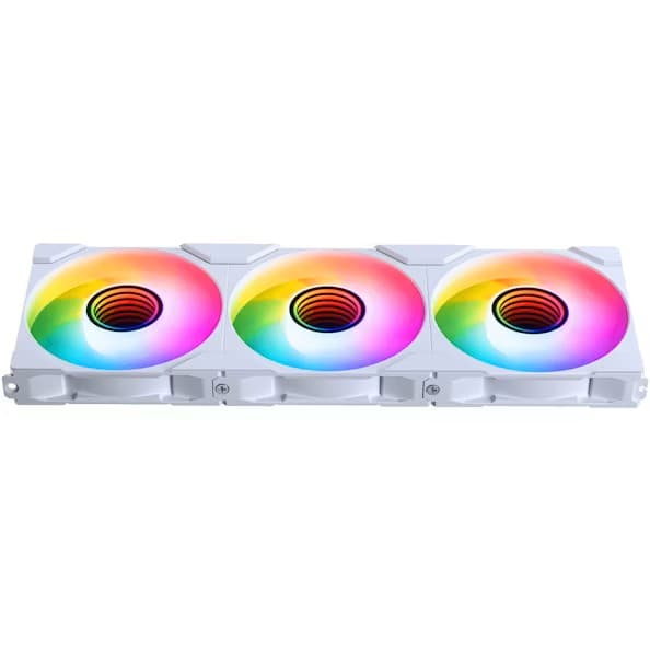 Phanteks M25 Gen2 Ventoinha PWM Reverse Airflow D-RGB 120mm Branco (Pack 3)