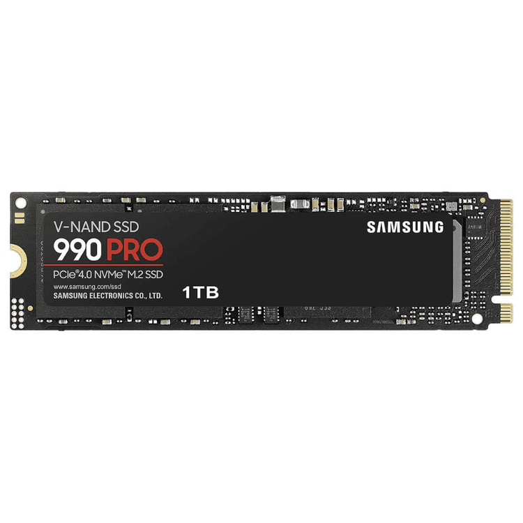 SSD Samsung 1TB 990 Pro M.2 PCIe 4.0 NVMe - MZ-V9P1T0BW