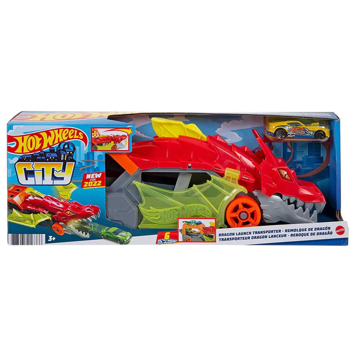 HOT WHEELS DRAGAO TRANSPORTADOR