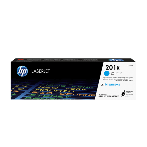 Toner HP LaserJet 201X - Ciano