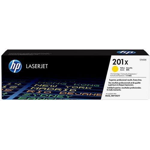 Toner HP LaserJet 201X - Amarelo
