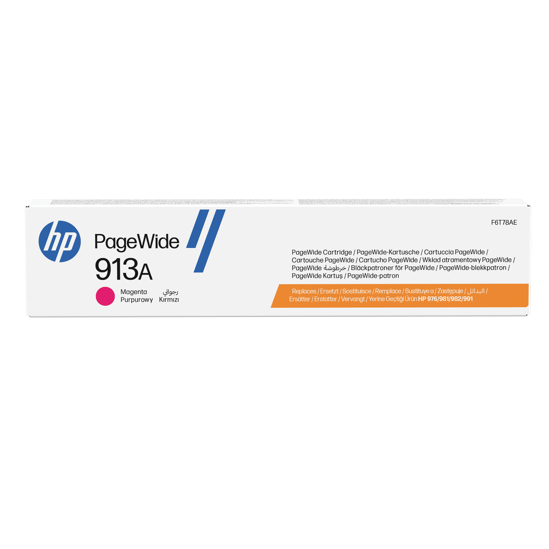 Tinteiro HP 913A F6T78A Magenta