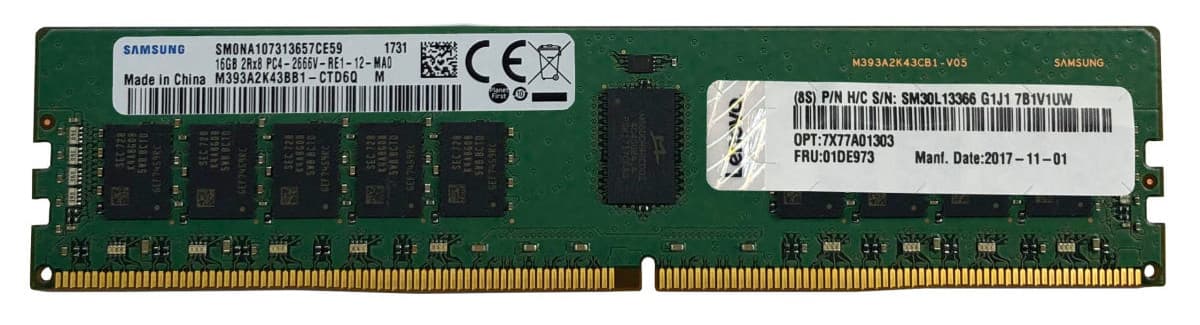 Lenovo 4X77A81441 módulo de memória 64 GB 1 x 64 GB DDR5 288-pin DIMM ECC