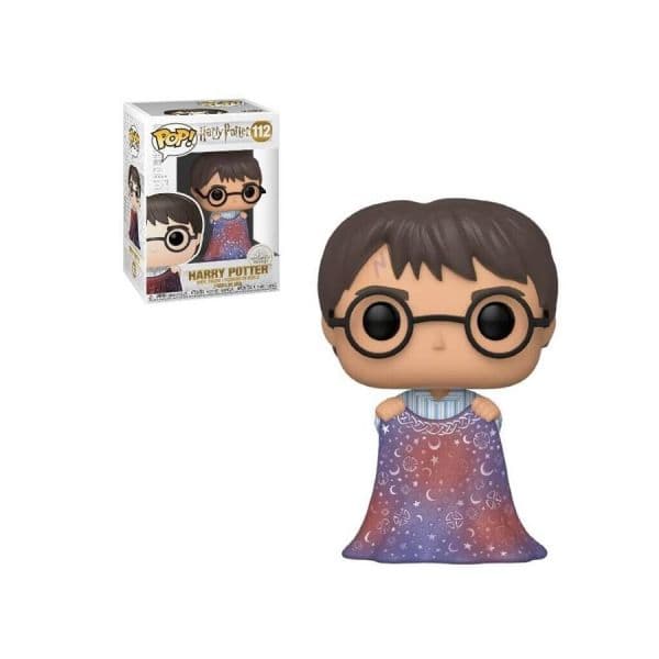 Funko POP! Movies: Harry Potter - Harry Potter w/ Invisibility Cloak #112