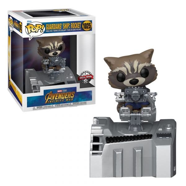 Funko POP! Marvel: Guardians' Ship - Rocket #1025