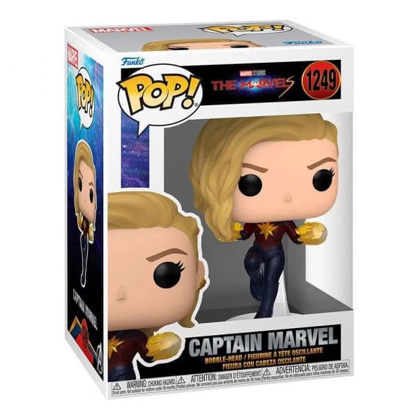 Funko POP! Marvel: The Marvels - Captain Marvel #1249