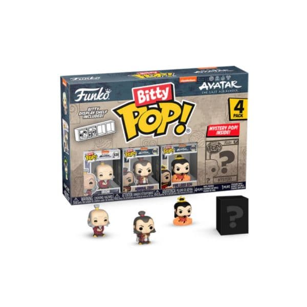 Funko Bitty POP! Avatar: The Last Airbender - Iroh (Pack de 4)