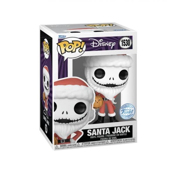 Funko POP! Disney: The Nightmare Before Christmas - Santa Jack with Jack-O-Lantern Exclusive #1530