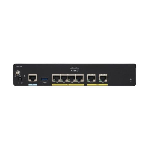 Cisco Integrated Services Router 927 Router Mdm Conectado Por Cabo Swi - C927-4P