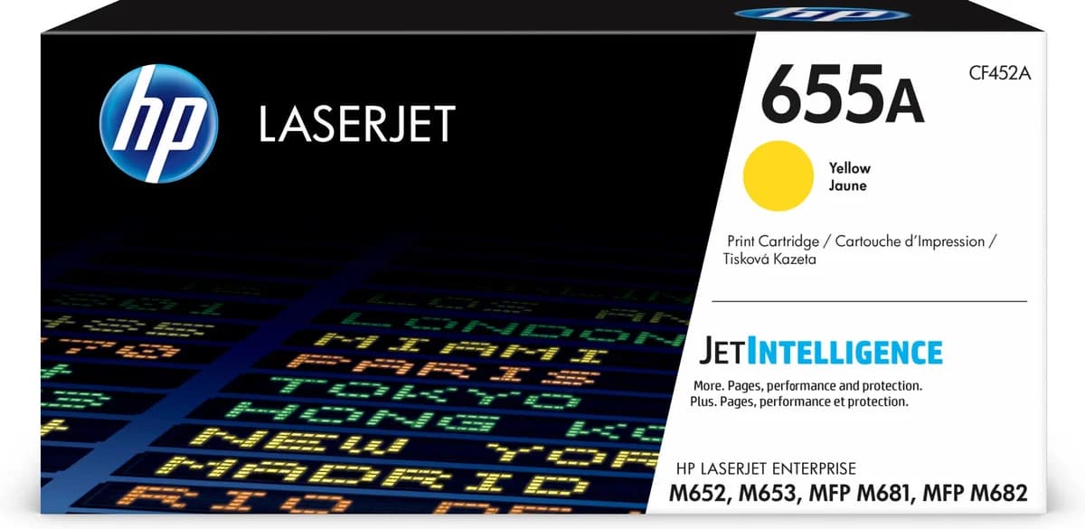 HP Toner 655A Yellow CF452A
