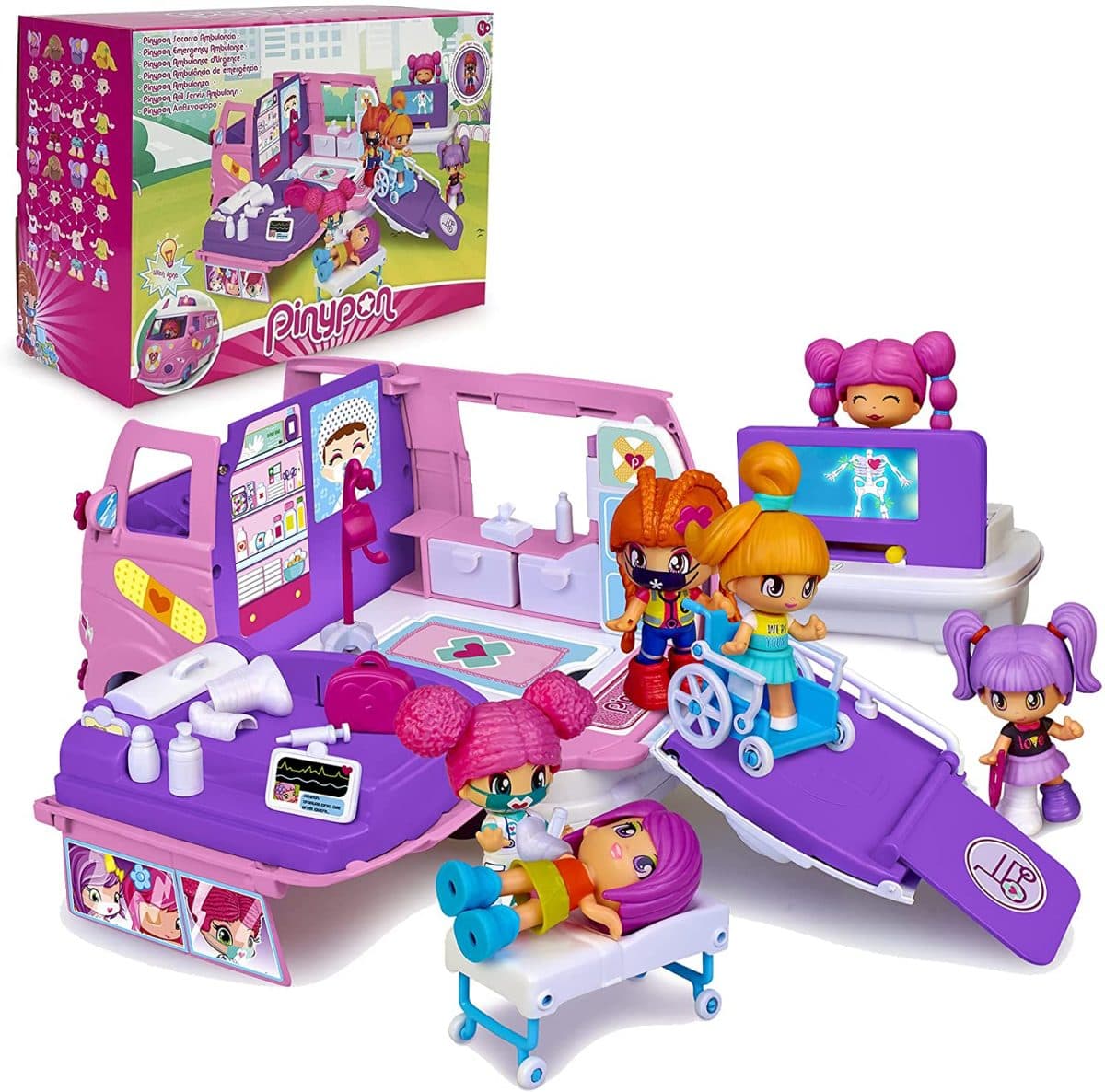Pinypon Ambulância de emergência 4+