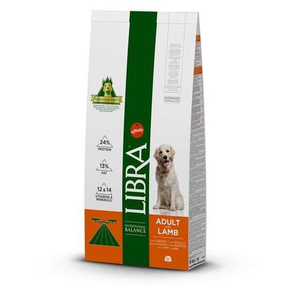 Libra Cão Adulto Borrego 14 kg da Affinity - ParAnimais
