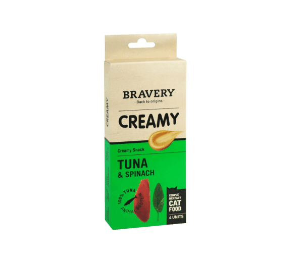 Bravery Creamy Atum e Espinafre - ParAnimais