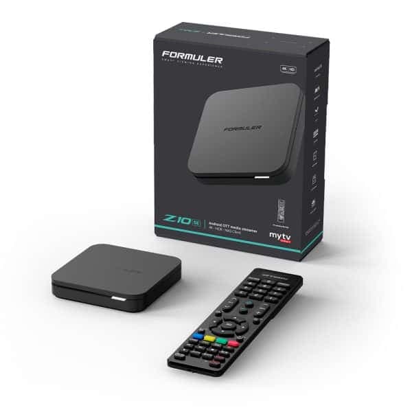 Formuler Z10 SE Box Android IPTV 4 K HDR Wi-Fi Preto
