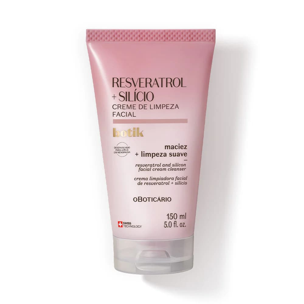 Creme de Limpeza Botik Resveratrol + Silício 150ml
