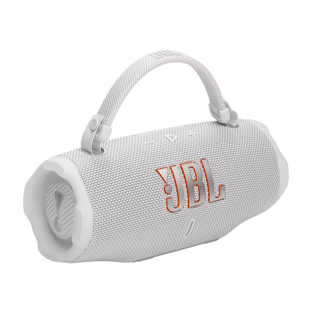 JBL Charge 6 Branco – Coluna Bluetooth Portátil IP68 45 W, Até 28 Horas de Autonomia