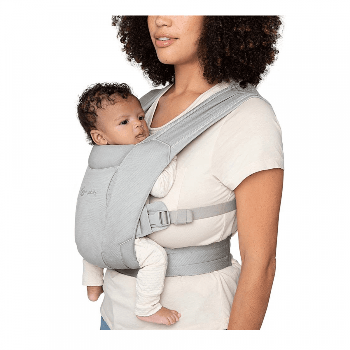 Ergobaby Porta Bebés Embrace Soft Air Mesh Soft Grey