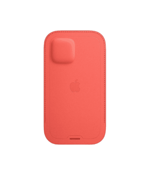 CAPA APPLE LEATHER SLEEVE MHYA3ZM/A IPHONE 12/12 PRO ROSA