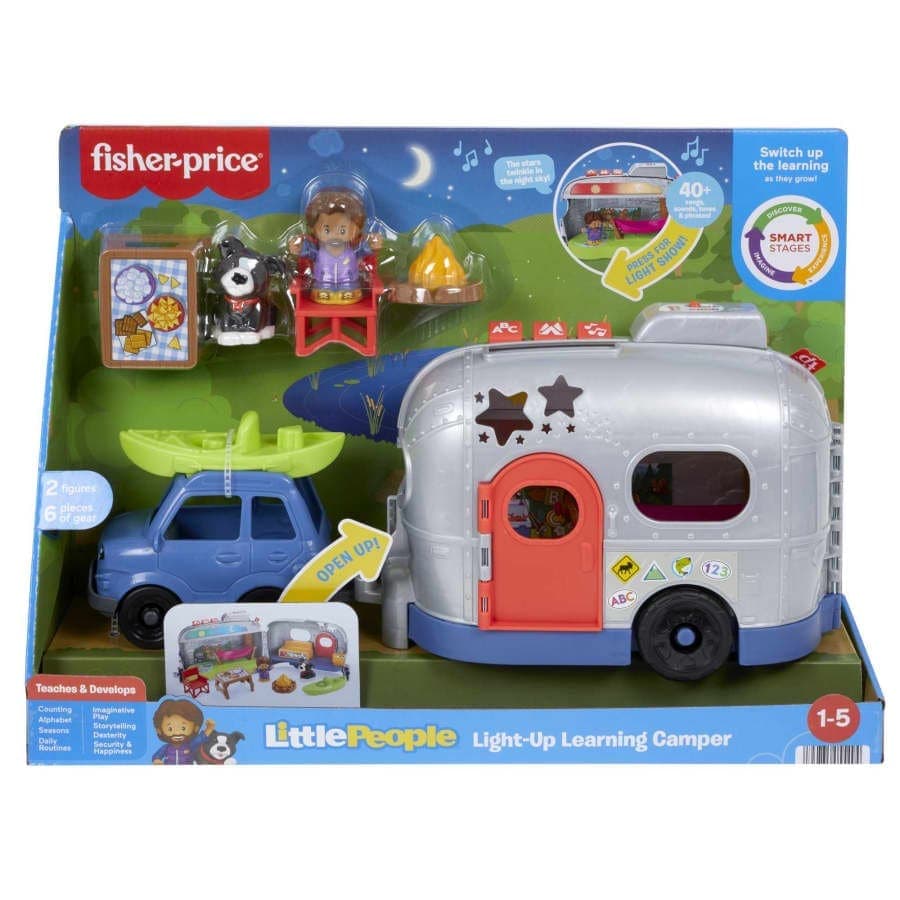 Fisher-Price Carro de Pequenas Pessoas com Caravana
