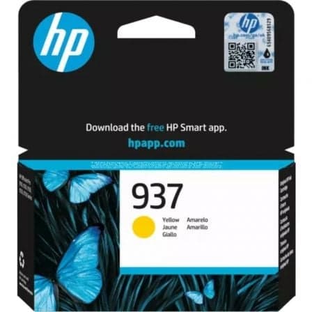 HP 937 Amarelo Tinteiro Original – 4S6W4NE