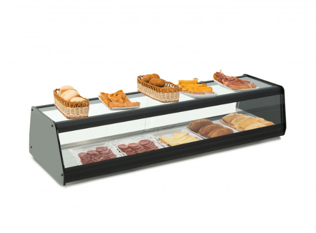 Vitrine neutra de 10 GN 1/3