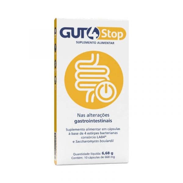 Gut4 Stop 10 Cápsulas