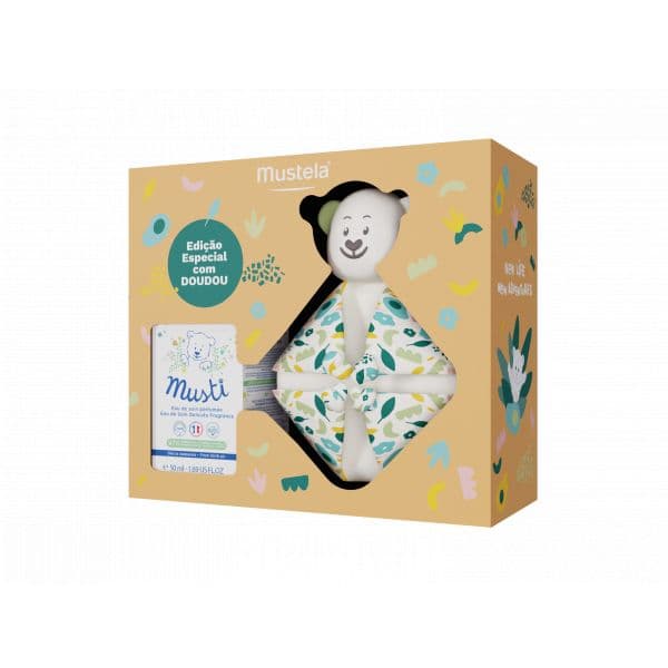 Mustela Bébé Eau de Soin Musti 50ml + Doudou