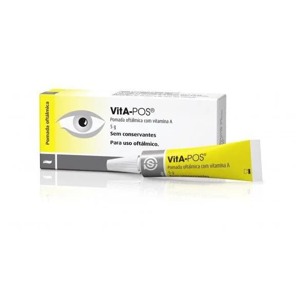 VitA-POS Pomada Oftálmica Vitamina A 5g