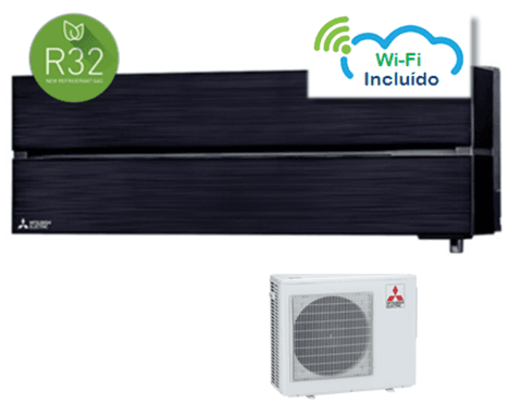 Mitsubishi MSZ-LN25VGB Inverter 9000BTU Unidade Interior e Exterior