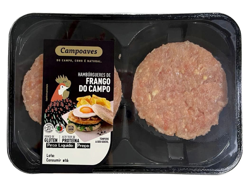 HAMBURGUER FRANGO DO CAMPO CAMPOAVES 230GR
