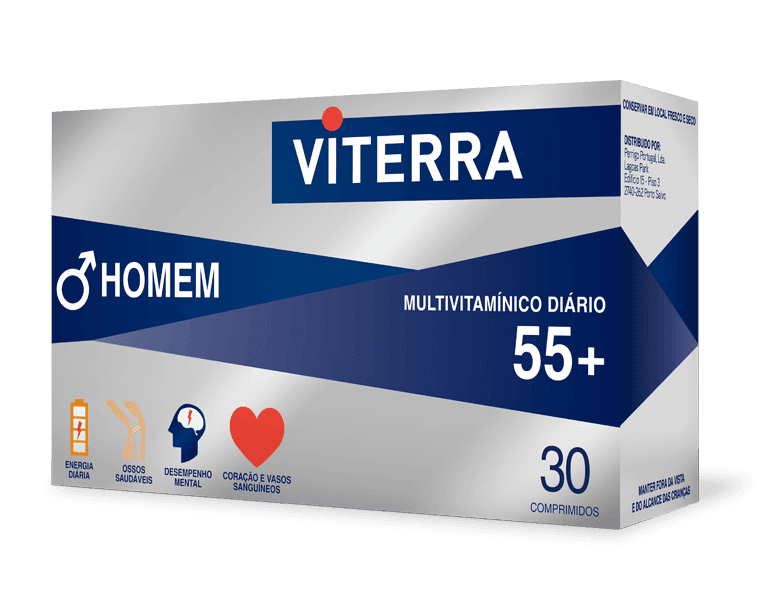 Omega Pharma Viterra Platinum 55+ Homem 30 Comprimidos