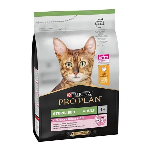 Pro Plan Cat Sterilised Chicken Delicate Digestion – 3 kg