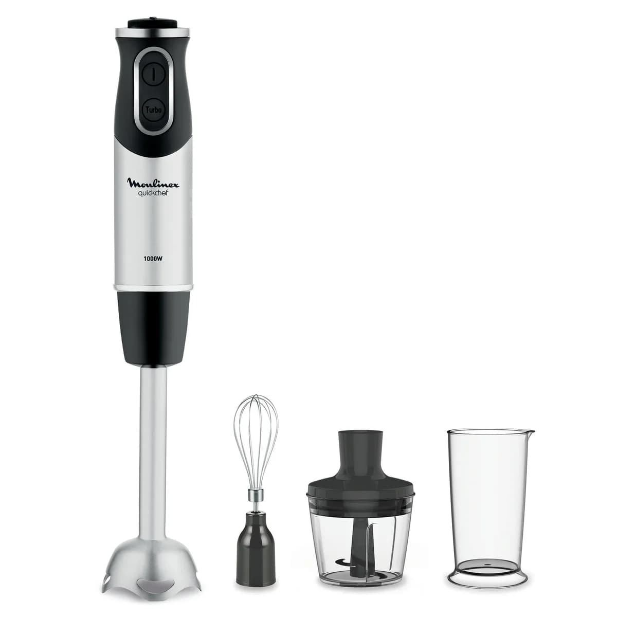 Varinha Mágica Moulinex QUICKCHEF DD655810 | 1000W, 10 Velocidades, 800ml