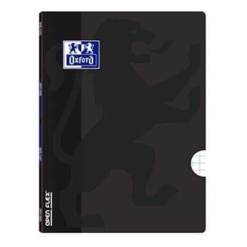 Oxford Caderno OpenFlex Quadriculado A4 Preto