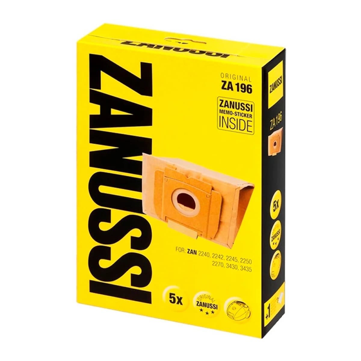 Zanussi Embalagem Sacos p/ aspirador ZA 196