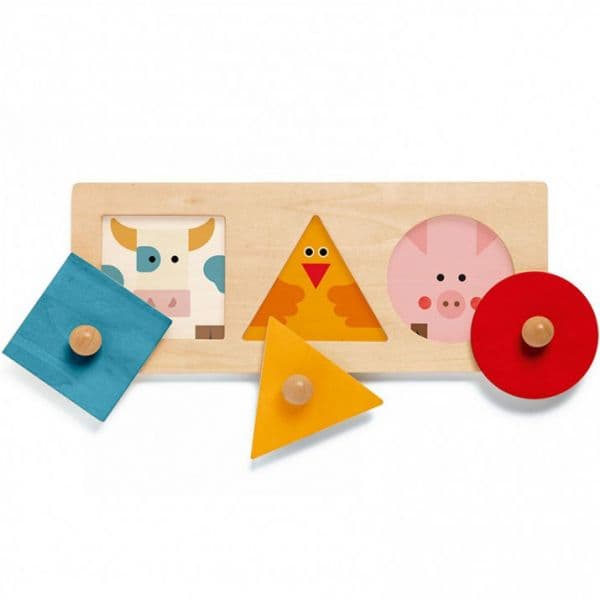 Djeco Puzzle De Encaixe Formas Basic - 828444