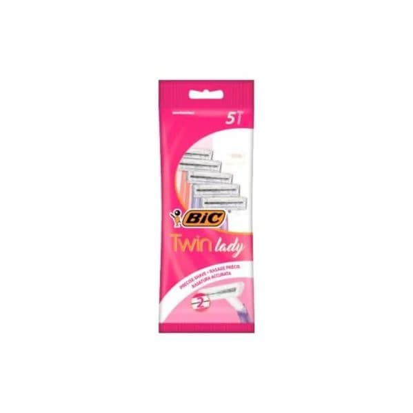 Bic Twin Lady Lâminas Descartáveis 5 Unidades Multicor