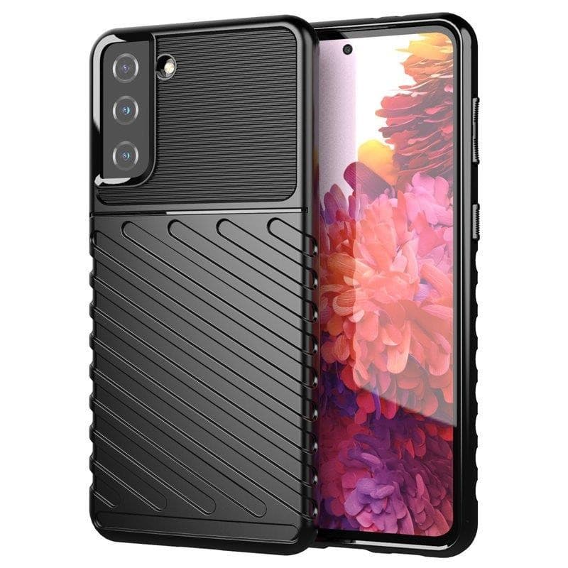 Capa Silicone Thunder Samsung Galaxy S21 Preto