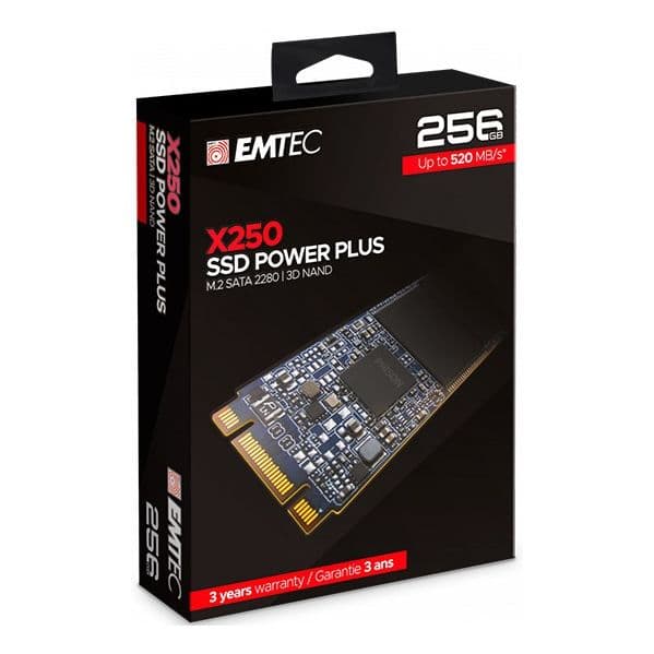 SSD Emtec 256GB X250 M.2 Sata - ECSSD256GX250