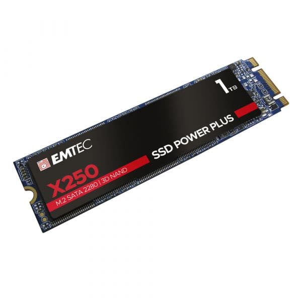 SSD Emtec 1TB M.2 Sata X250 2280 - ECSSD1TX250