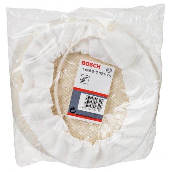 Bosch Boina de Lã de Cordeiro para Lixadora/Polidora 180mm