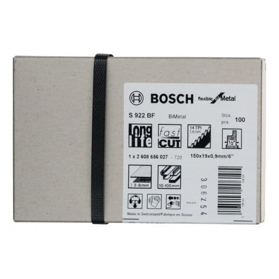 Lâmina de serrote elétrico S 922 BF refª 2608656027 BOSCH