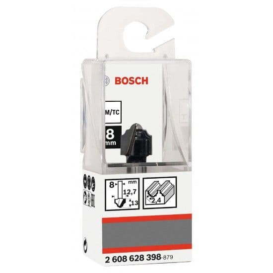 Fresa Bit Cove and Bead Groove, R 2.4, Shank 8 mm refª 2608628398 BOSCH
