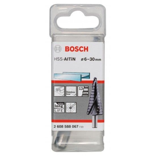 Bosch Broca Professional Hss-altin 10x4-30x93.5 13 Stepped Drill Bit Prateado