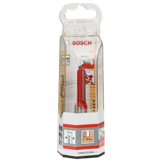Fresa direita Expert for Wood, carboneto, 12 mm, D1 10 mm, L 31,8 mm, G 76 mm refª 2608629364 BOSCH