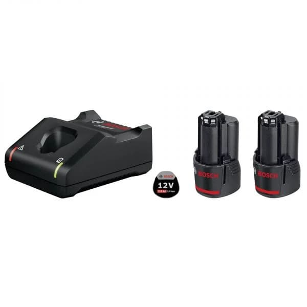 Bosch Basis Starter Set 2x2.0Ah + GAL 12V-40 - 1600A019R8