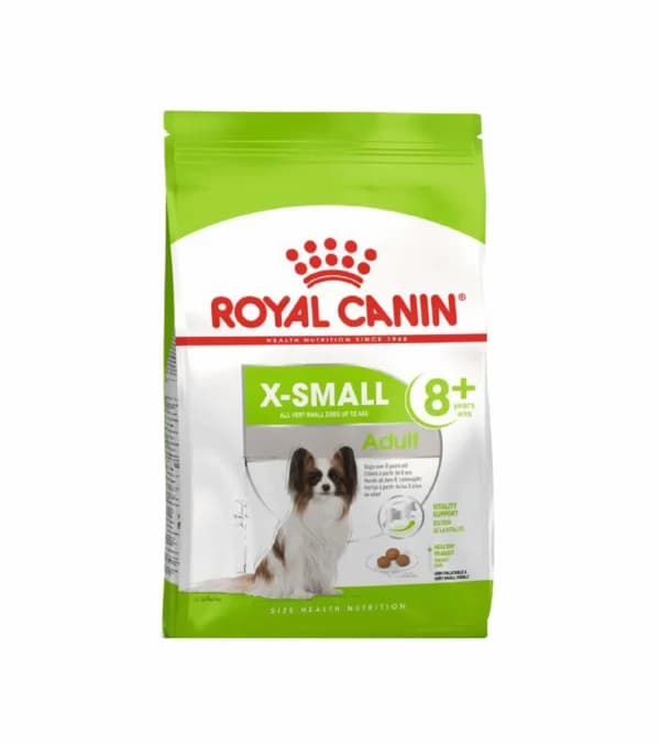 Royal Canin X-Small Adult 8+ 1,5Kg Ração para Cão - Campet