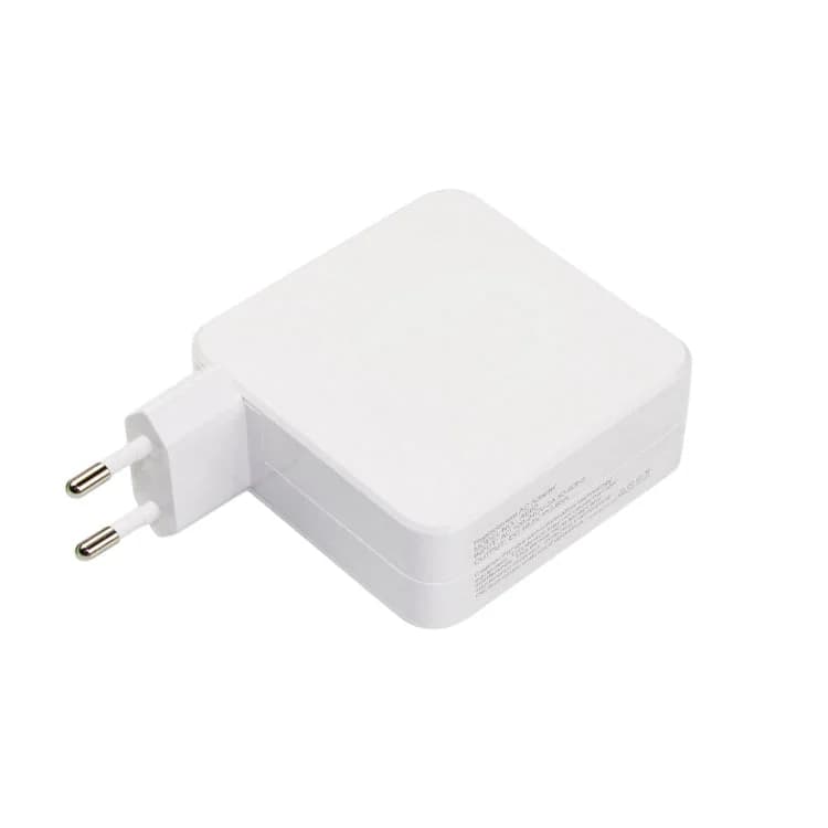 Carregador Compatível Macbook USB-C 87W Branco